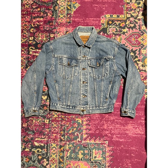 1992 Levi’s Type 3 Jean Jacket Light stonewash  Size L - Picture 1 of 6